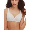 Lepel Reggiseno a Vela Senza Ferretto belseno Coppa Cart. 400 (6, Bianco)
