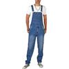FANSU Fanus Salopette Uomo in Denim Casual Pantaloni Salopette Uomo Jeans Slim Fit Moda Ragazzo S-3XL Jumpsuit Casual Lavoro Overall Salopette