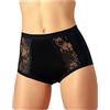 JADEA 6 Pezzi Slip Culotta Donna 534 in Cotone con Inserti avanti in Pizzo