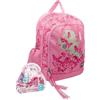 Tinta Unita Zaino scolastico Dream con Orsetto Farfalla + omaggio (rosa)