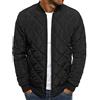 ORANDESIGNE Giacca Uomo Leggero Giubbino Casual Autunnale Bomber Giubbotto Vintage Giacca Invernale Calda e Trapuntata Giacca a Vento Bomber Giacca Casual Jacket Slim Fit A Blu Navy L
