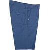 SEA BARRIER Bermuda Pantaloni Corti Uomo Vita Alta Cotone Eleganti 48 50 52 54 56 58 60 62 (54 - Blu)