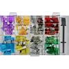 Goobay 20339 Assortimento di fusibili per l'auto; 81 pz. - fusibili a lama; 19 1 x 5 1 x 18 5 mm