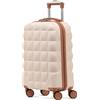 Flight Knight Bubble Suitcase - Ryanair easyJet Jet2 Approved - 8 Wheel Carry Cabin Hardcase 55x35x20cm