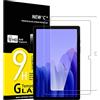 NEW'C 2 Pezzi, Pellicola Prottetiva per Samsung Tab A7 2020 10,4 Pollici (SM-T500,T505,T507), Vetro Temperato, Senza Bolle, Durezza 9H, 0,33mm Ultra Trasparente, Ultra Resistente