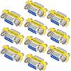 Greluma 10 Pz 9 pin RS-232 DB9 femmina a femmina cavo seriale adattatore accoppiatore cambio di genere