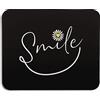 AOKSUNOVA Tappetino mouse piccolo antiscivolo Mouse Pad per Giochi e Ufficio 200 x 240mm,Nero