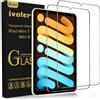 iVoler 2 Pezzi Pellicola Vetro Temperato per iPad Mini 7/6 8.3 Pollici (7. / 6. Generazione, Modello 2024/2021), con Strumento di Installazione, Pellicola Protettiva Protezione per Schermo