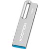 KOOTION Chiavetta USB 128GB, USB 3.0 Pennetta USB Piccolo e Leggero Pendrive 128GB Metallo Argento Chiavetta USB per Foto Para Ordenador/TV/Coche/Player, ect