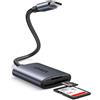 UGREEN Lettore di Schede SD USB C in Alluminio SD Card Reader (SD 3.0) | Lettura Fino a 170MB/s Compatibile con iPhone 17 Pro Max Air iPad Pro 2024 MacBook Pro Air Galaxy S25 Xiaomi 15 Mate70 P70