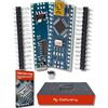 AZDelivery AZ-NanoV3-Board Mini USB Board ATmega328 5V 16MHz CH340 ATmega328P Micro Controller, CH340G sostituisce FT232RL Incluso E-Book!