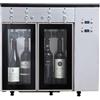 Erogatore per la degustazione del vino al calice. Capacità 4 bottiglie