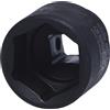 KS Tools 515.1030 Bussola Esagonale per Avvitatori ad Impulsi, Corta, 30 mm, 1/2