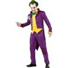 Funidelia Costume Ufficiale di Joker Arkham City per Uomo, Tenuta da Joker per Adulto, Costumi di Halloween e Carnevale - Taglia S
