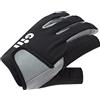 Gill Guanti da vela Deckhand - Dito lungo con indice e pollice esposti - Protezione solare UV 50+ e idrorepellente per Unisex, Nero, X-Piccolo