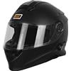 Origine Helmets 204271720100005 Delta Solid Matt Casco Apribile con Bluetooth Integrato, Nero, L