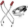 com-four® set di conservazione in 2 parti composto da un sollevatore per barattoli e imbuto per conserve - pinza di presa per barattoli per conserve caldi (Set iniziale - 2 pezzi)