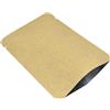 WACCOMT Pack 100 sacchetti in carta kraft con chiusura sottovuoto, pellicola Mylar per conservare alimenti con tacche di taglio 9 x 13 cm
