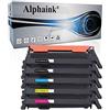 alphaink 5 Toner 404S CLT-404S SU234A SU444A ST966A SU100A Compatibili con Samsung XPRESS C480W C480FW C483W C480FN SL-C482FW C482W C483 XPRESS C430 C430W C480 (2 Neri 1 Giallo 1 Magenta 1 Ciano)