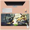 ITBT One piece 900x400mm Tappetino Mouse Gaming 900x 400mm XXL per Mouse e PC, 3mm Mouse Pad Antiscivolo Fondo in Gomma con Bordi Cuciti, E