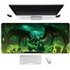 ITBT World of Warcraft Tappetino Mouse Gaming 900x 400mm XXL per Mouse e PC, 3mm Mouse Pad Antiscivolo Fondo in Gomma con Bordi Cuciti, S