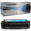 alphaink Toner Compatibile Ciano con HP 305A 305X CE411A per stampanti HP Laserjet Pro MFP M351 M351a M375 M375nw MFP M451dn M451 M451dw M451nw M475 M475dn M475dw (1 Ciano)