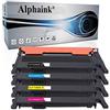 alphaink 4 Toner 404S CLT-404S SU234A SU444A ST966A SU100A Compatibili con Samsung XPRESS C480W C480FW C483W C480FN SL-C482FW C482W C483 XPRESS C430 C430W C480 (1 Nero 1 Giallo 1 Magenta 1 Ciano)