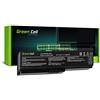 Green Cell® Standard Serie PA3817U-1BRS PA3634U-1BRS Batteria per Portatile Toshiba Satellite A660 C650D C670 C670D L670 L670D L750D L755 L755D M300 M500 U400 U500 (6 Pile 4400mAh 10.8V Nero)