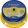 Verbatim DVD+RW 4X. 4.7GB Branded