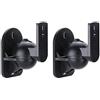 Maclean MC-526 Supporti da Parete per Casse Altoparlanti Coppia Set di 2 pezzi Audio Stereo Home Cinema