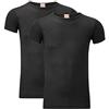 Heatwave Thermalwear Heatwave® - Set di 2 magliette termiche da uomo, biancheria intima calda da uomo, taglie S M L XL XXL, bianco, M