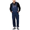 Dickies Uomo, Salopette Bib in denim indaco, BLU INDIGO, 32W / 34L
