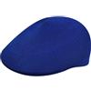 Kangol Coppola Tropic 507 Ventair Uomo - Berretto Estivo Cappello Piatto con Visiera Estate Primavera/Estate - XL (60-61 cm) Blu Savoia