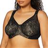 Berlei - Beauty Minimiser, Reggiseno riduttore da donna, nero(Black/Nude), 75H EU
