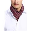 UK_Stone - Foulard da uomo, 100% seta, sciarpa vintage, Taglia unica :  : Moda