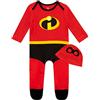 Disney Tutine Neonato Bambino Incredibili | Abbigliamento Neonato The Incredibles per Bambini Rosso 12-18 Mesi