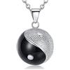 EUDORA Harmony Ball Collana Chiama Angeli Gravidanza per Donna incinta, Ciondolo Yin yang Richiamo Degli Angeli Collana per Future Mamme