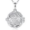 EUDORA Harmony Ball Chiama Angeli Incinta, Collane da donna Gravidanza, Albero della vita, Gioielli da donna, Prima Gravidanza, Mamma, Regali originali per mamma donna nonna, 76,2 cm + 114,3 cm, 18 cm