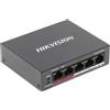 HIKVISION Switch di rete Unmanaged 4 porte PoE + 1 porta uplink, 10/100Mbps