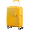 American Tourister Soundbox, Spinner Espandibile Bagaglio a Mano Unisex - Adulto, Giallo (Golden Yellow), S (55 cm - 41 L)