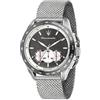 Maserati Orologio da uomo, Collezione Traguardo, con movimento al quarzo e funzione cronografo, in acciaio - R8873612008