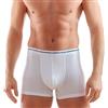 Enrico Coveri Boxer Uomo Offerta 6 Pezzi BIELASTICO Elastico Esterno EB1000 (6 Pezzi-Bianco, L)