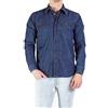 Carrera Jeans - Camicia in Cotone, Blu Chiaro-Blu Denim (S)