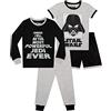 Star Wars Pigiama a Maniche Lunghe per Ragazzi Confezione da 2 Guerre Stellari Multicolore 11-12 Anni