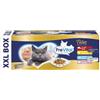 Prevital Cat Food Adult Fillet Selection Multipack XXL Box 48x85 gr 12x Pollo 12x Manzo 12x Tonno 12x Tacchino - 1° ORDINE? 20% di sconto SU BRAND ESCLUSIVI, codice BZR20