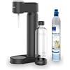 Philips Water GoZero Soda maker Lite ADD4901BK/10, nero, bottiglia d'acqua da 1 l, bombola di CO2 da 60 l