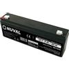 Nuval batteria ricaricabile al piombo 12V 2A - 178x35x61mm