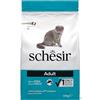 Schesir, Cibo Secco per Gatti Adulti Linea Mantenimento al Gusto Pesce, Crocchette - Formato Sacco da 1,5 Kg