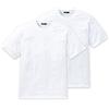 Schiesser Uomo 4 Pack americano T-shirt singolo Jersey, girocollo o scollo a V, M-XXXL - nero o bianco, Bianco (Girocollo), X-Large