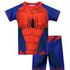 Marvel Costume da Bagno per Ragazzi a Due Pezzi Spiderman Multicolore 6-7 Anni